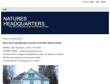 Tablet Screenshot of naturesheadquarters.us